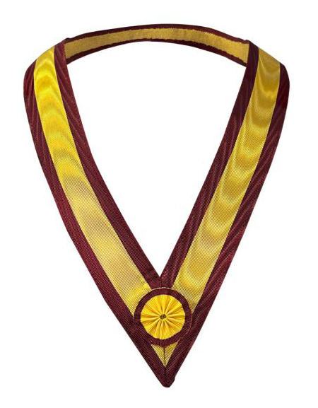 osm past grand rank officer s collarette 1